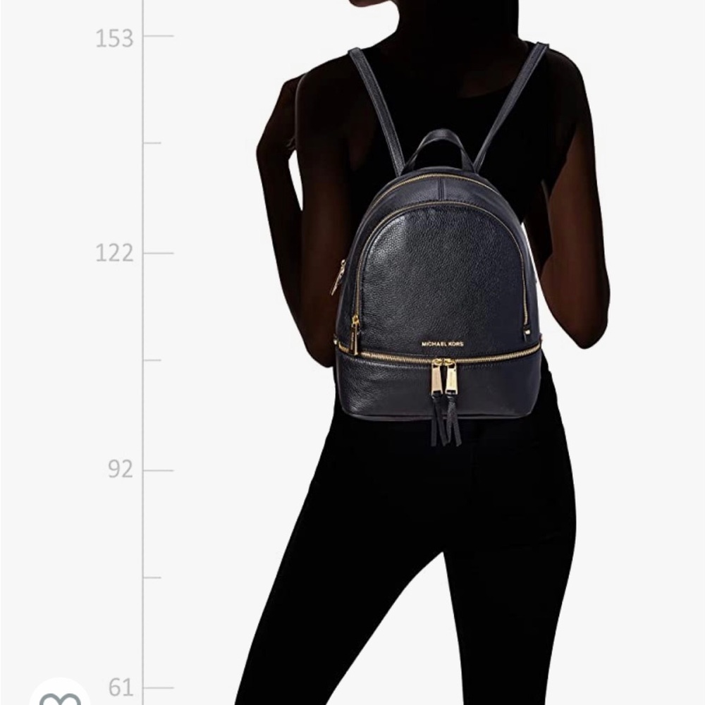 Michael Kors Rhea Medium Backpack - Picture 4 of 10